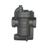 丝扣倒吊桶蒸汽疏水阀 铸钢